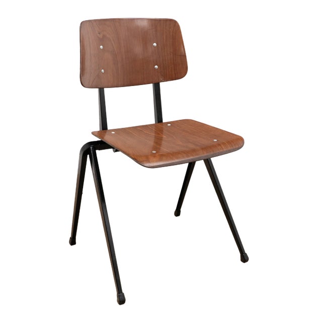 Wood Model S17 Chair by Galvanitas, 1960s For Sale - Image 7 of 7