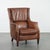 Cognac Brown Cowhide Armchair For Sale - Image 15 of 15