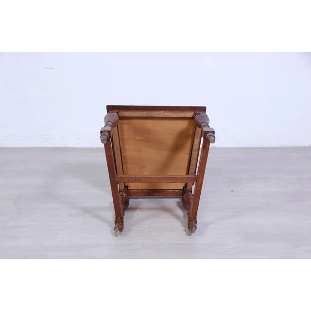 Neo-Renaissance Leather Chair, 1890s For Sale - Image 12 of 13