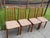 1980s 1980s Koda Woodcraft Danish Modern Teak Slat Back Side Dining Chairs -4 For Sale - Image 5 of 8