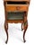 19th Century French Bedside Walnut Cabinet Marble Top Insert Marble. For Sale - Image 9 of 18