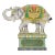 Trompe L'oeil Elephant, Free-Standing Fire Screen For Sale