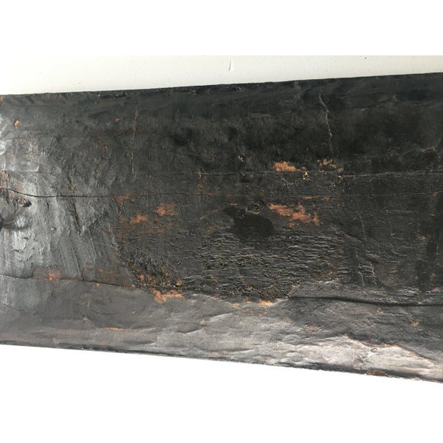 Painting of Jesus on a Wooden Board, 1900s For Sale - Image 11 of 18