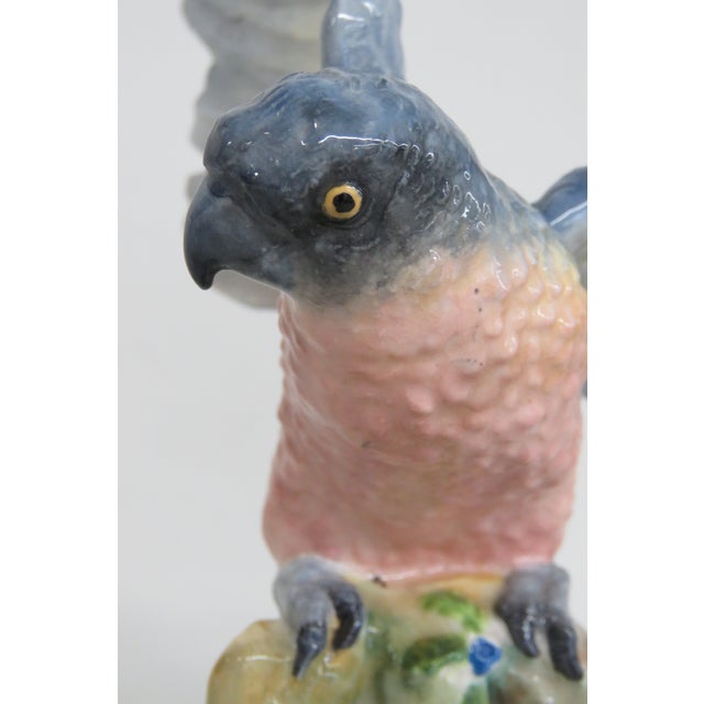 Crown Staffordshire Fine Bone China Bird on Perch Figurine Made in England 5079b For Sale In Miami - Image 6 of 18