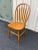 Wood Windsor Style Cherry Dining Chairs- Set of 3 For Sale - Image 7 of 12