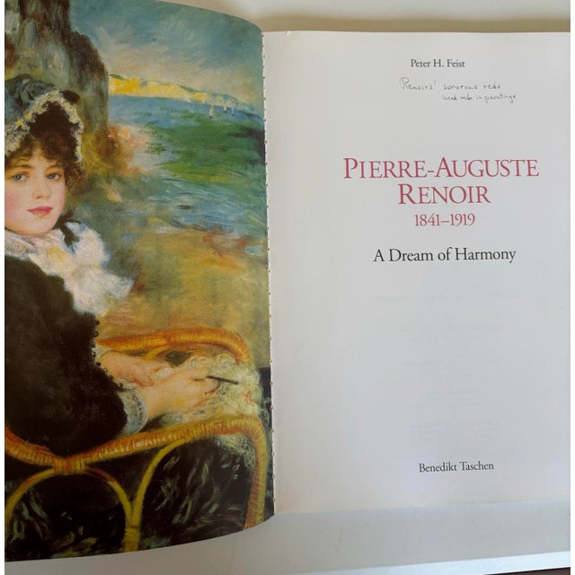 1990s 1991 Auguste Renoir by Peter H. Feist For Sale - Image 5 of 12