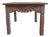 Ernest Thompson Hand-Carved Santa Fe - Southwestern Sunburst 30" Side Table, New Mexico For Sale