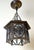 20th Century German Brass and Textured Glass Chinoiserie Lantern, 1920s For Sale - Image 12 of 18