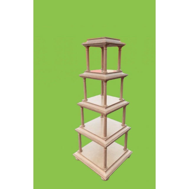 Mid-Century Modern Michael Taylor for Baker Furniture Stately Homes Collection Étagère Circa 1960s For Sale - Image 3 of 9