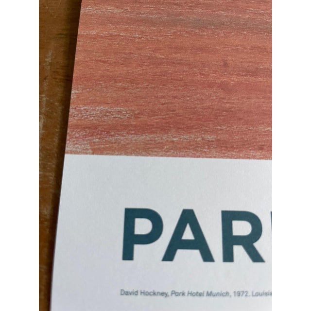 David Hockney, Park Hotel Munich, 1972, Print For Sale - Image 3 of 8