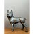 Victorian Vintage Cast Iron Dog Doorstop For Sale - Image 3 of 12