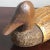 Brown Primitive Corn Husk Duck Decoy For Sale - Image 8 of 13