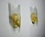 1970s Golden Sconces in Murano Tubular Glasses from Venini, Italy, 1970s, Set of 2 For Sale - Image 5 of 7
