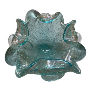 1960s Vintage Italian Murano Art Glass Bowl or Catchall For Sale