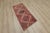 1960s Traditional Hand Knotted Oushak Rug Size: 2 x 4.2 ft ( 62 x 129 cm) 24 x 50 inches Color: Organic Natural Dye (...