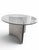1970s Pedestal Table in Stainless Steel by Michel Boyer, France, 1970 For Sale - Image 5 of 7