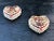 Heart Shaped Folk Art Boxes Encrusted With Shells - a Pair For Sale - Image 9 of 10