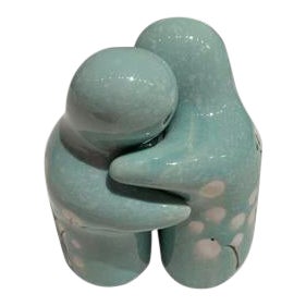 Hugging Salt & Pepper Shakers - Pair For Sale