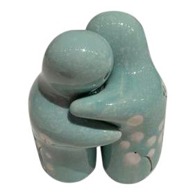 Hugging Salt & Pepper Shakers - Pair For Sale