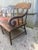 Antique 19th Century Early American Primitive Folk Art Style Hand Painted Bench For Sale - Image 15 of 15