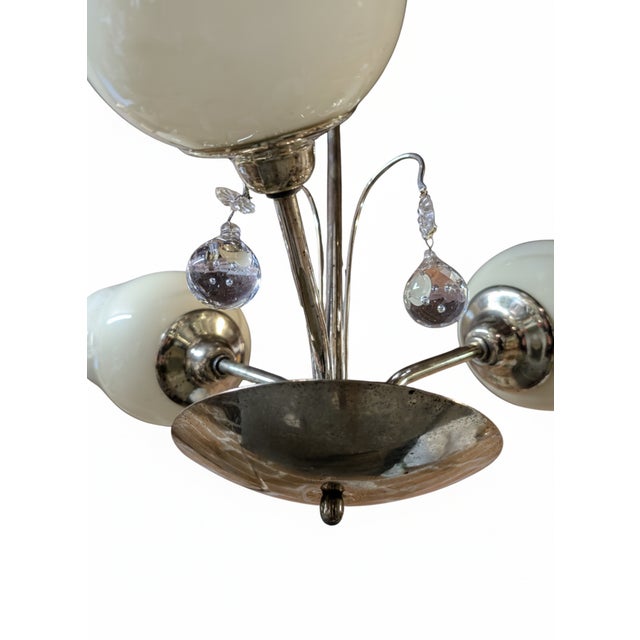 Chandelier from Korumo Oy, 1950s For Sale - Image 6 of 10