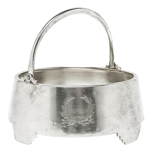 Art Nouveau Sugar Bowl, Poland, 1890s For Sale