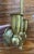 Italian Brass Two-Light Wall Sconces With Original Ivory Shades - Pair For Sale - Image 14 of 15