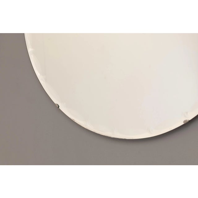 Frameless Circular Mirrors, 1920s, Set of 2 For Sale - Image 4 of 9