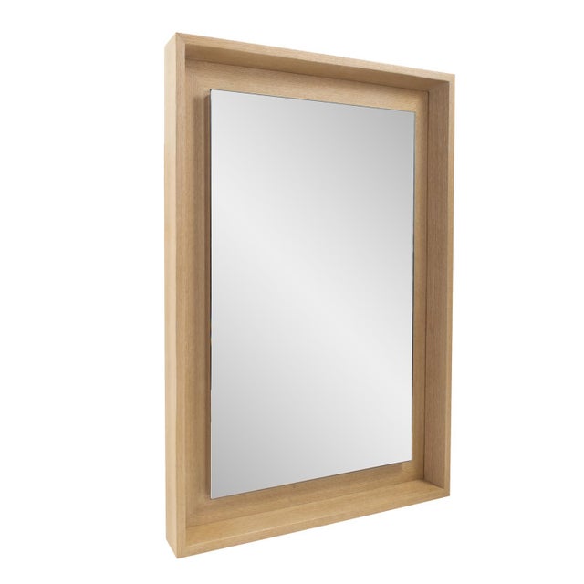 Kenneth Ludwig Chicago Danton Floating Rectangular Vanity Mirror For Sale - Image 4 of 11