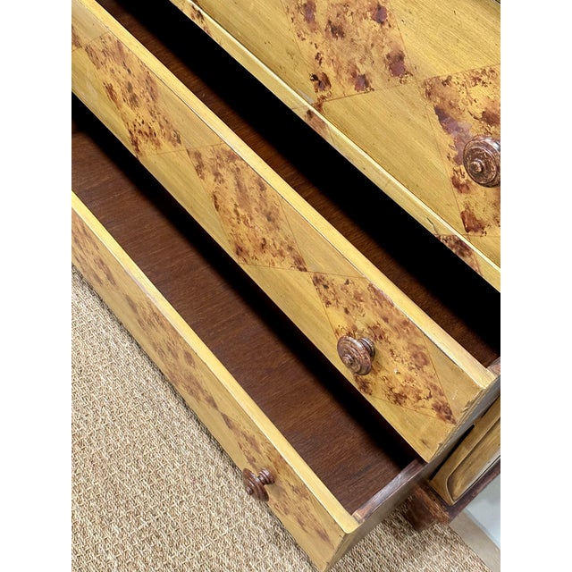 Baker Furniture Milling Road Painted Chest With Concealed Interior Drawers For Sale - Image 10 of 11