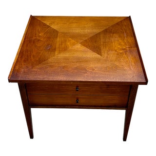 1960s Mid Century Modern Square End Table by American of Martinsville For Sale
