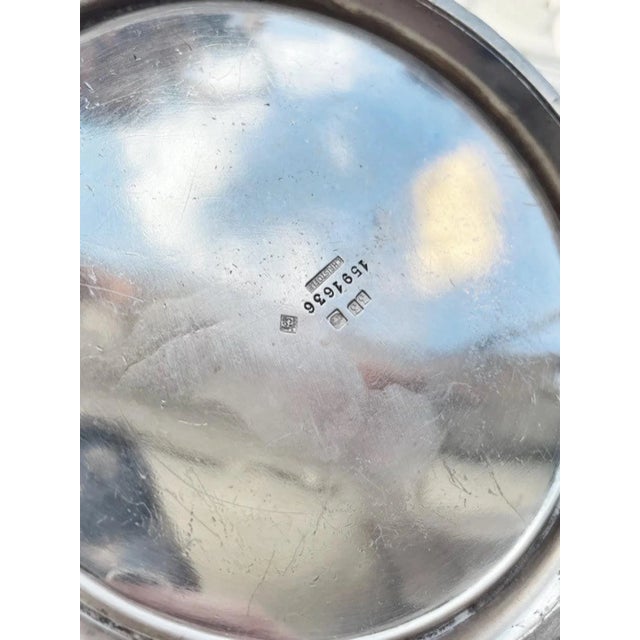 Late 19th Century Christofle Silver Coffee Pot From Kursaal Cirque Theater in Besancon France For Sale - Image 5 of 8