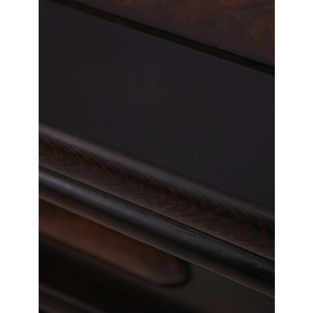 Brown Vintage Rosewood Chinese 1 Drawer Occasional Table For Sale - Image 8 of 16