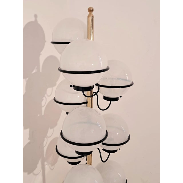 Floor Lamp in the style of Gino Sarfatti, 1970s For Sale - Image 10 of 15