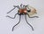 Metal Mid-Century Modern Spider Wall Lamp by Rossini, 1960s For Sale - Image 7 of 18