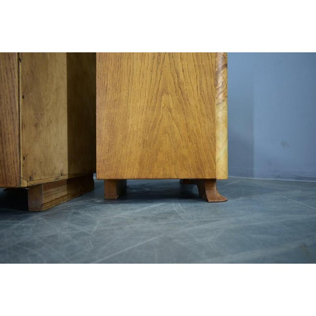 Art Deco Bedside Tables, Czechoslovakia, 1939, Set of 2 For Sale - Image 11 of 18