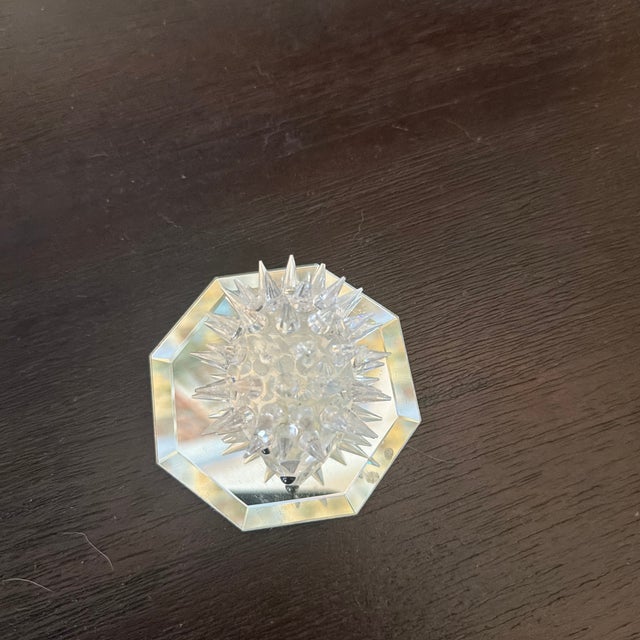 Realism 1980s Swarovski Crystal Hedgehog For Sale - Image 3 of 7