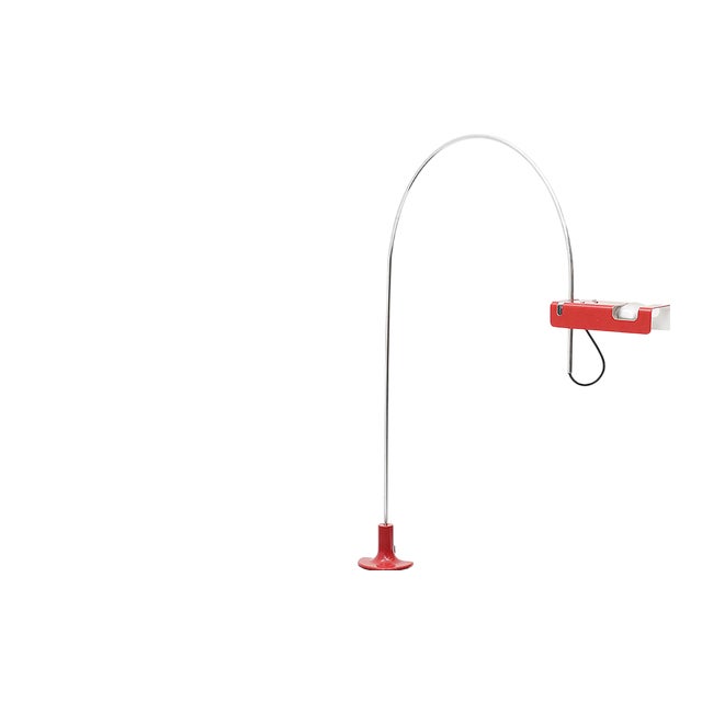 Spider Clamp Table Lamp by Joe Colombo for Oluce, 1960s For Sale