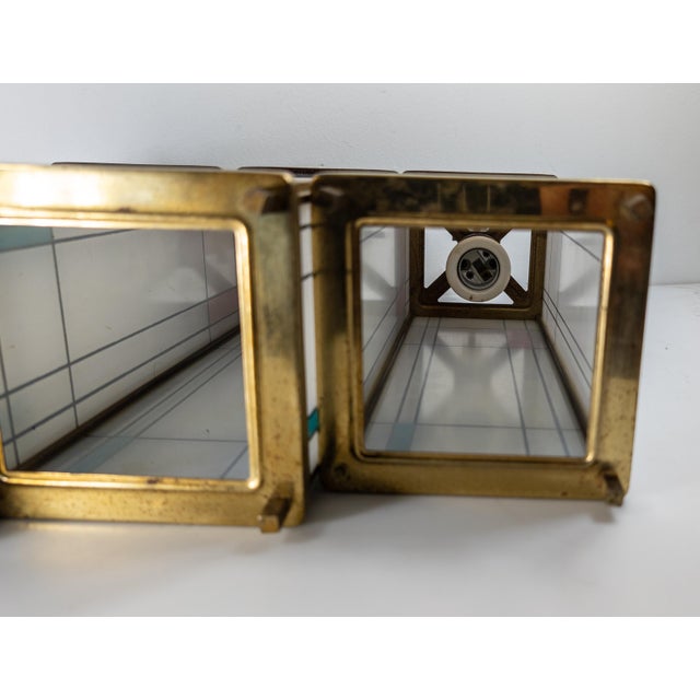 20th Century Modern Pendant Lamp Shades in De-Stijl Style After Piet Mondrian For Sale - Image 15 of 18