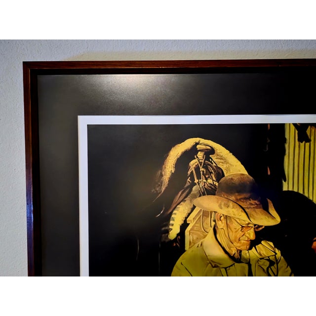 American 1970s "A Remnant of Another Time" Lithograph. Signed and Numbered by Gordon E. Snidow. Limited Edition., Framed For Sale - Image 3 of 14