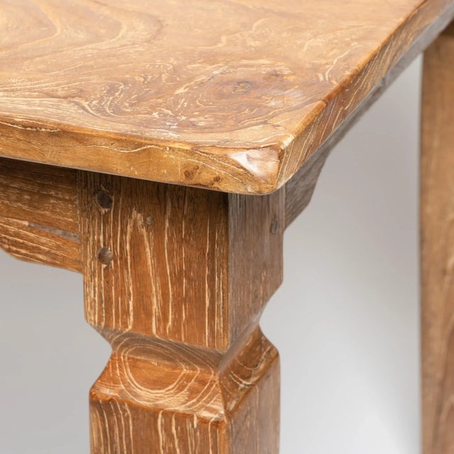 Late 20th Century Teak Dining Table For Sale - Image 4 of 6