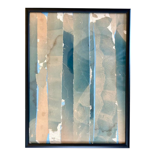 Abstract Collage - Cloudy Hints of Lace For Sale