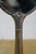 Antique Art Deco Etched Silverplate Floral Heart Hand Vanity Mirror 14" For Sale - Image 4 of 14