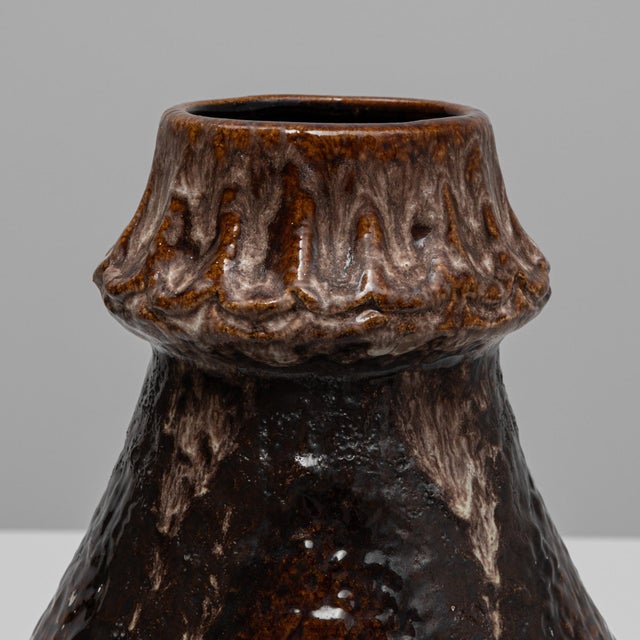 20th Century German 'W. Germany'' Ceramic Vase For Sale - Image 12 of 18