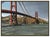 Message us to inquire about custom framing options! (Included for free with every purchase) The artwork here, "Golden Gate...