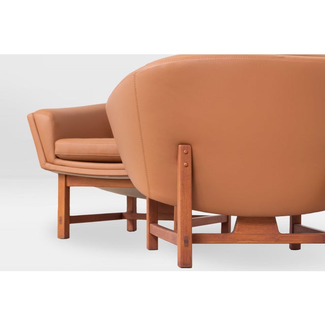 Corona Lounge Chairs by Lennart Bender, 1970, Set of 2 For Sale - Image 6 of 8