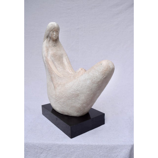 1980s Austin Productions Native American Woman & Child For Sale - Image 9 of 12