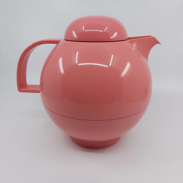Vintage Mesa Rondo Coffee/Tea Thermos Pink For Sale - Image 11 of 12