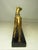 English Country Home Vintage Gilt Metal Doberman Figurine For Sale - Image 4 of 16
