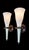 Alabaster Torchiere Wall Lamps, Italy, 1970s, Set of 2 For Sale - Image 11 of 12